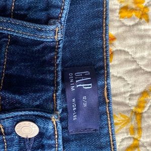 GAP Wide leg jeans